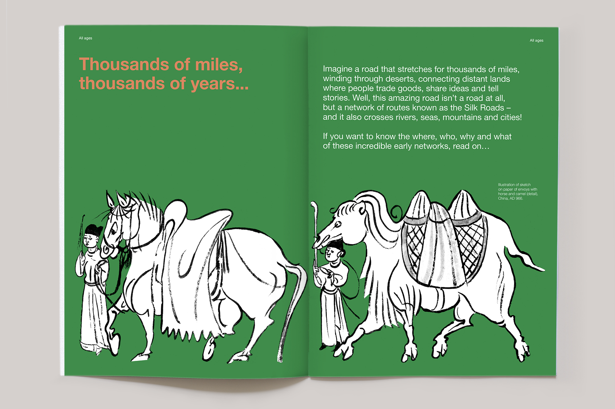 Sample spread from the Winter 24/25 issue